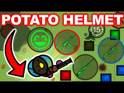 HOW TO ALWAYS GET AWM-S! || Potato Helmet - Surviv.io
