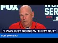 Brian Snitker on Braves Win, Decision to Pull Ian Anderson, Game 4, & MORE | CBS Sports HQ