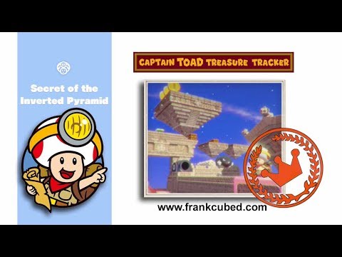 Captain Toad 100% Secret of the Inverted Pyramid DIAMONDS and CHECKBOX GOAL