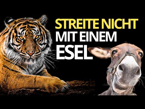 INTELLIGENCE REMAINS SILENT AND SMILES | Fable of the Tiger, the Donkey, and the Lion