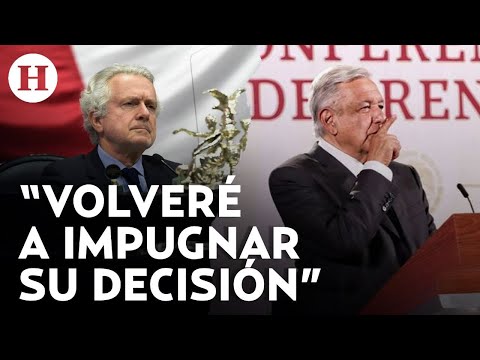 ¡Santiago Creel reta otra vez a AMLO! Impugna decreto que blinda las obras insignia de la 4T