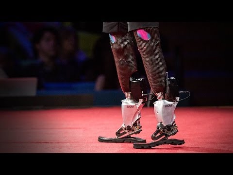 Hugh Herr: The new bionics that let us run, climb and dance