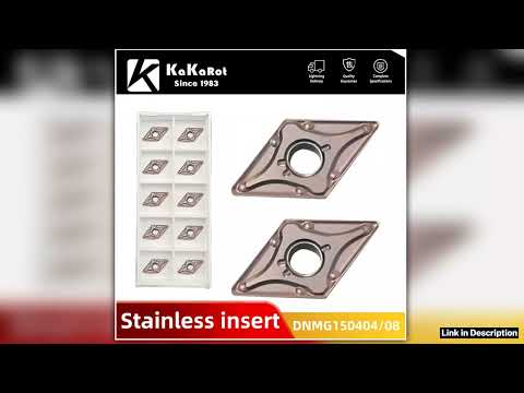 Kakarot Carbide Insert DNMG150404 MA VP15TF DNMG 150408 DNMG150604 DNMG150608MA Turning Tools
