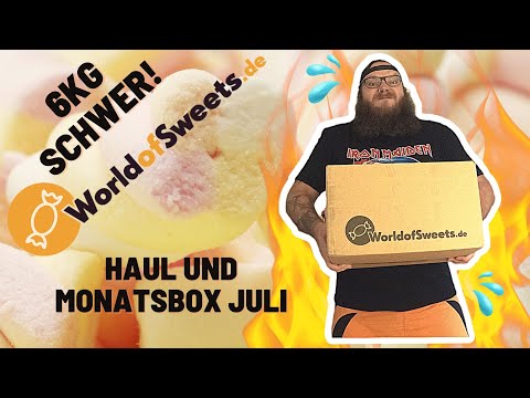 World Of Sweets NEUHEITENBOX - inkl. 6 KG HAUL - Unboxing & Taste-Test & Getränke! LECKER SCHMECKER!