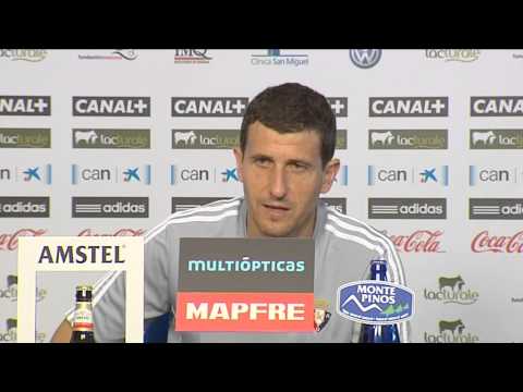 Rueda de prensa de Javi Gracia