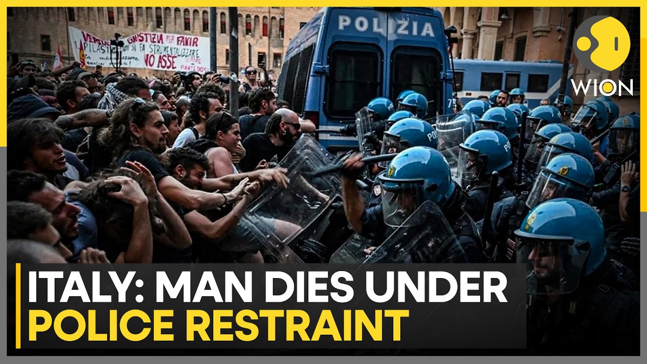 Italy Protest: Anger After Moroccan Dies Under Police Restraint | WION Newspoint