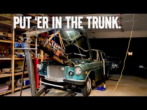 B30 Engine Removal 1969 Volvo 164 Rescue - Ep 16