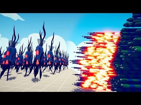 100x GHOSTS vs EVERY GOD 👹👹👹 | Totally Accurate Battle Simulator - TABS