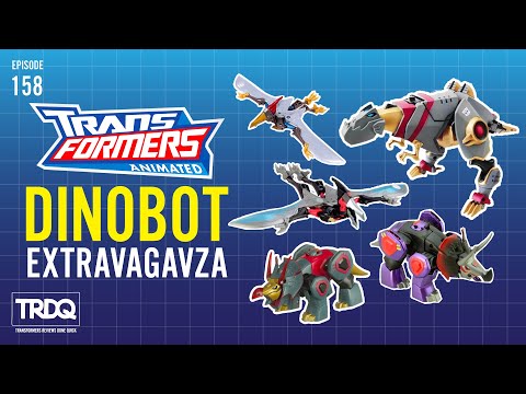 TRDQ: Transformers Animated Dinobots Review!