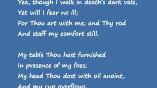 The Lord's My Shepherd