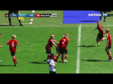 All the goals from B11 KFV SEGEBERG - LIZZY FOOTBALL CLUB in Gothia Finals 2016