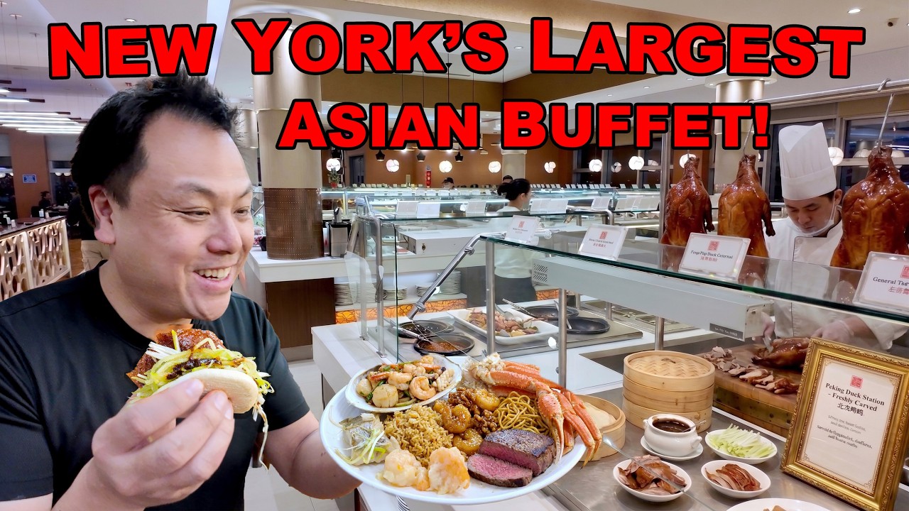 Alone in New York's Largest Asian Buffet!