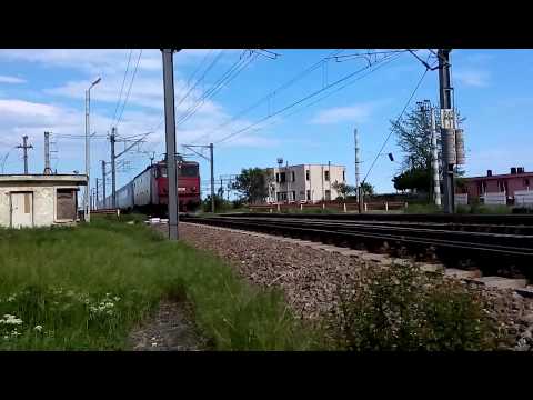 UN FRUMOS CANTEC DE GOARNE --- AWESOME TRAIN HORNS !!! Electric power locomotive trains