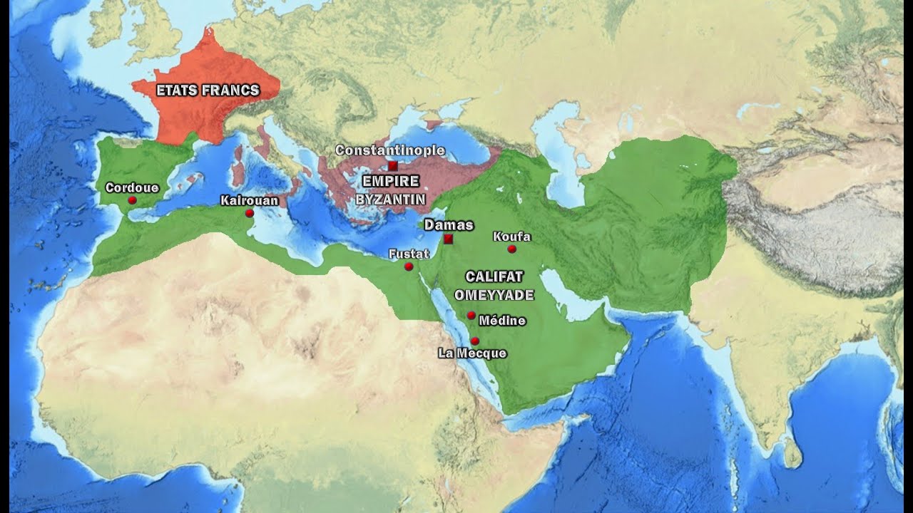 L'expansion du califat omeyyade (661-750)