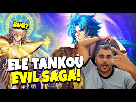 GANHEI POR BUG + PARTIDA PRO JAMIEL DE EVIL SAGA - Saint Seiya Awakening