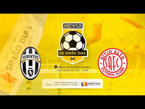 JUVENTUS DO TRIUNFO  X  SÍTIO ALTO F.C -  CAMPEONATO DE FUTEBOL DE CAMPO DE SIMÃO DIAS 2023