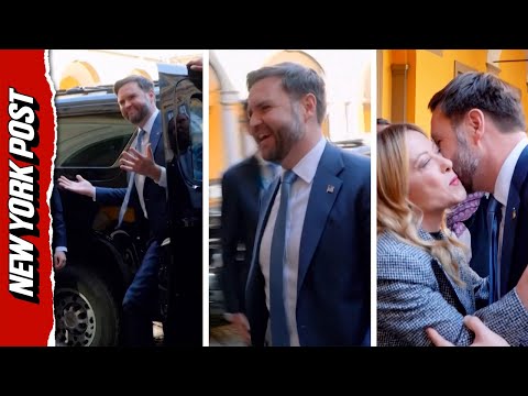 Meloni and Vance put on United Front Ahead of Winter Olympics Opening Ceremony