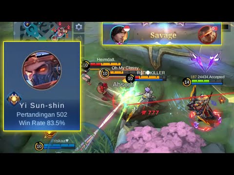 NEW SEASON 23!!! YSS 500 Matches Dlynnn Get SAVAGE in Low RANK After Reset Season - Mobile Legends