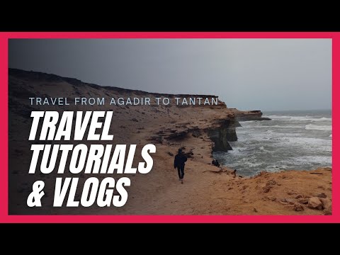 Vlog #2 Road to PLAYA SWERTY DE FATIMA between tan tan  and akhfannir | Moroccan Sahara 🏜️