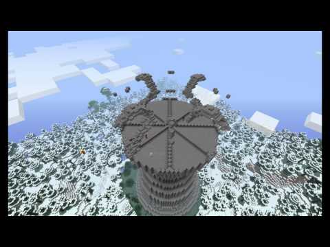 MineCraft - Building an RPG Server 10 - Mage Tower Timelapse