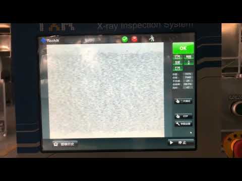 Bulk x-ray machine for sunflower seeds