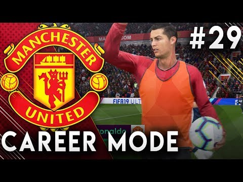 FIFA 19 Manchester United Career Mode EP29 - Ronaldo Hat-Trick!! Premier League Drama!!