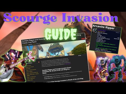 Detailed Look at Pre Patch Scourge Invasion