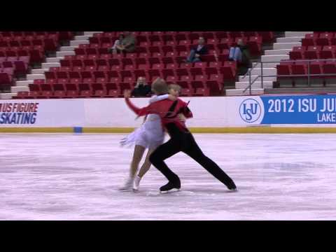 4 Lolita YERMAK / Alexei KHIMICH (UKR) - ISU JGP Lake Placid Junior Ice Dance Free Dance
