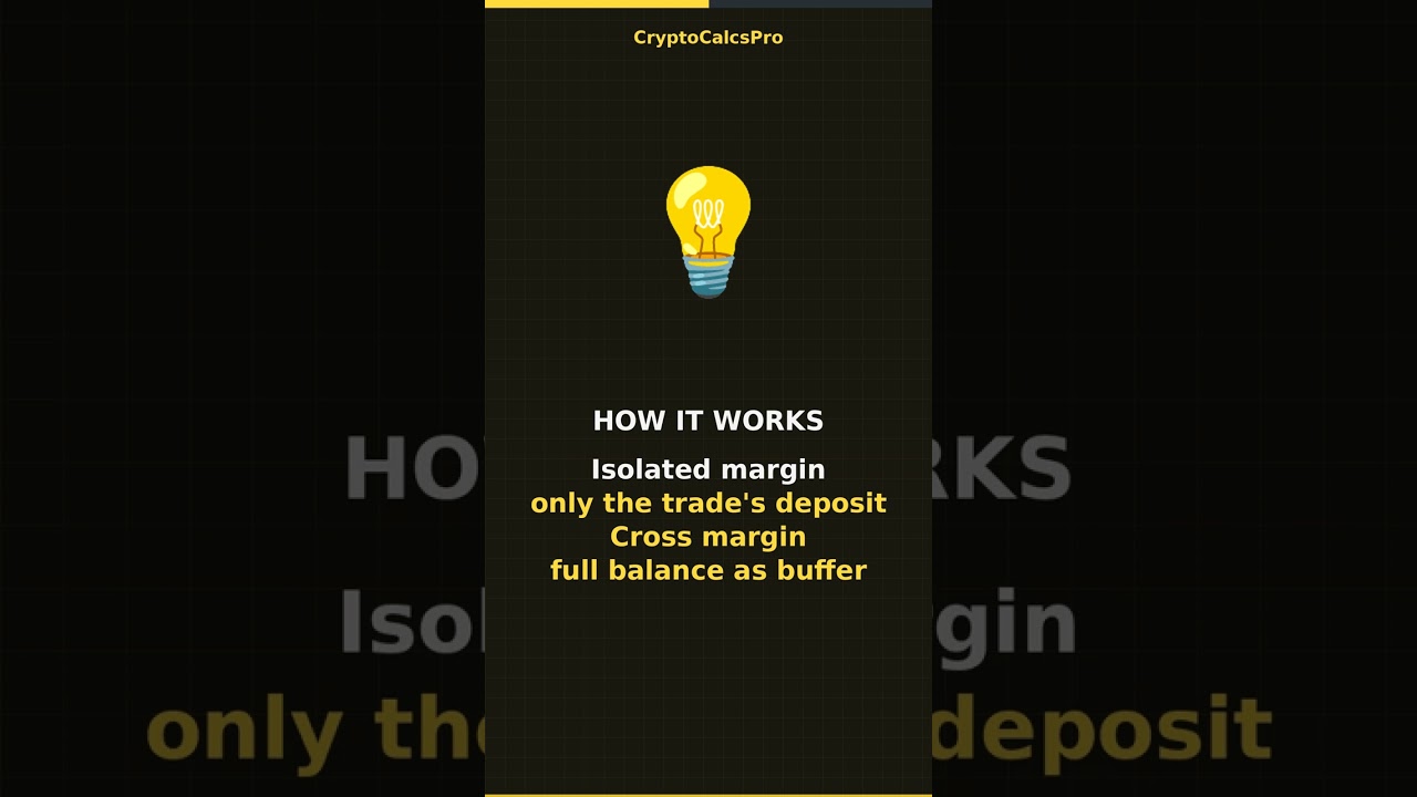 Isolated vs Cross Margin — Which Should You Pick?