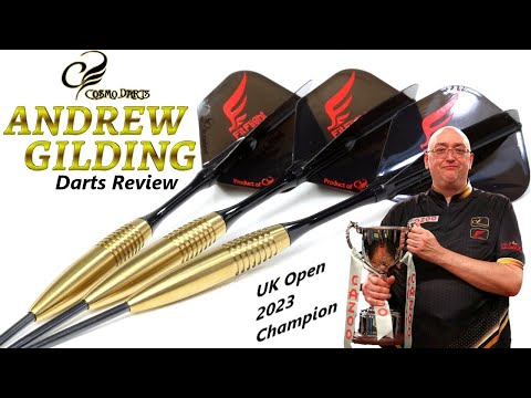Cosmo Discovery Label ANDREW GILDING Darts Review UK OPEN WINNER 2023
