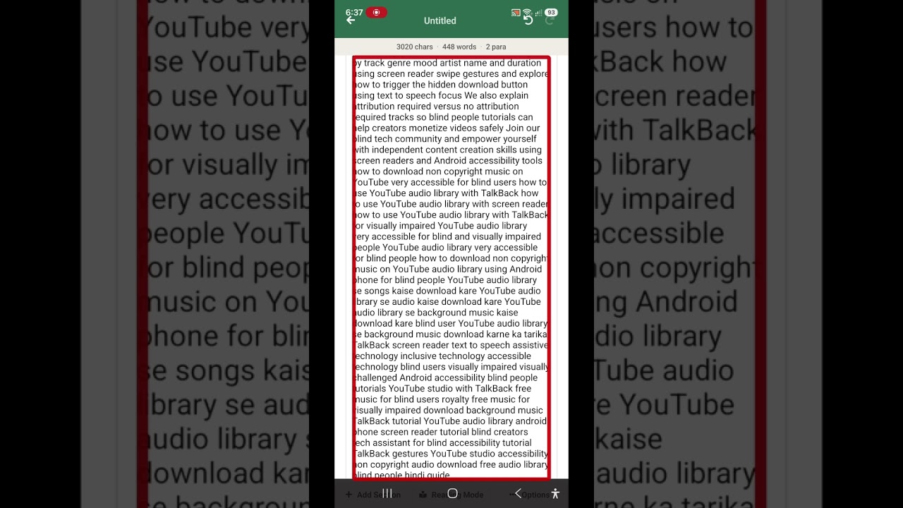 Download non copyright music very accessible for blind YouTube audio library background music 