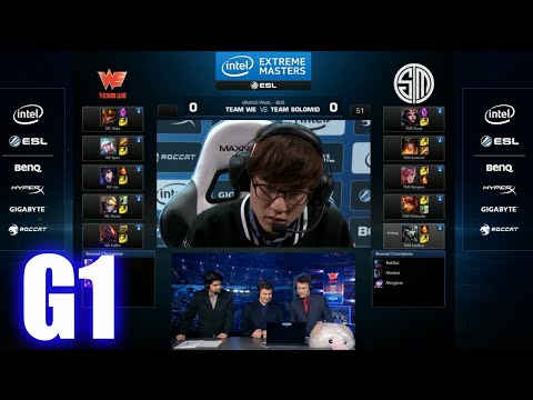 Team WE vs TSM | Game 1 Grand Finals IEM Katowice 2015 LoL | Team Solomid TSM vs Team WE G1