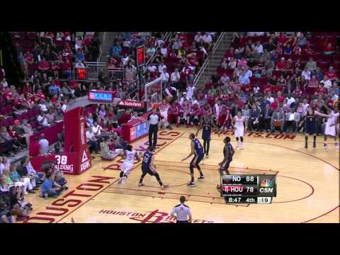 2014/04/12 Jeremy Lin HighLights│Rockets vs. Pelicans│