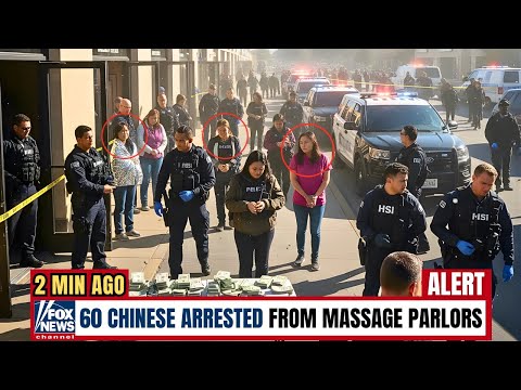 ICE & FBI Mega Operation in CHINESE MASSAGE PARLORS – 30 Arrested & Trafficking Ring EXPOSED!