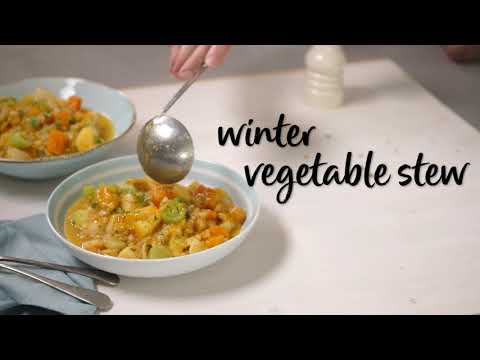 Slimming World slow cooked winter vegetable stew...