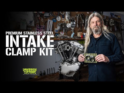 Premium Stainless Steel Intake Clamp Kit Overview & Install For 1955-77 Harley-Davidson Motorcycles