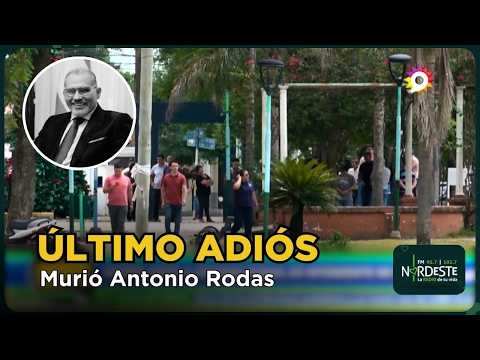 Último adiós a Antonio Rodas, ex intendente de Fontana