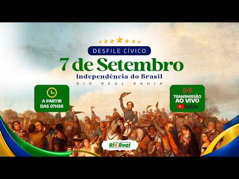 Desfile Cívico de 07 de Setembro 2026 em Rio Real/BA