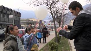 preview picture of video 'Групен јавен перформанс Пресвртница / Flashmob Turning Point '