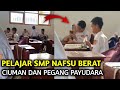 Nafsu Berat ️Pelajar Smp Ini Ciuman Dengan Santai Di Dalam Kelas