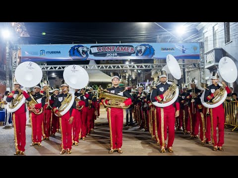 Banda de Musica FANJUCA no III CONFAMEB Campeonato Baiano de Bandas e Fanfarras - AFAB-BA 2025