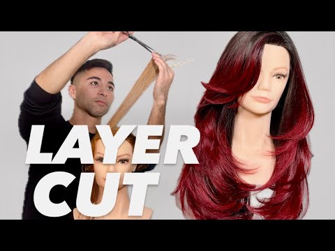 LONG LAYER HAIRCUT TUTORIAL | HOW TO CUT LONG HAIR | Easy DIY Trend (Step-by-Step)