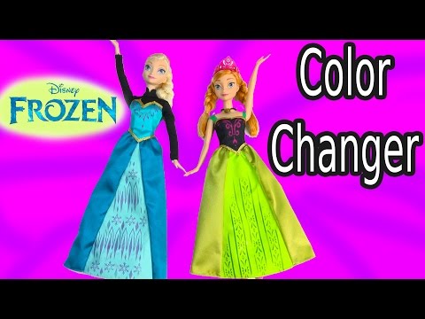 Disney Frozen Queen Elsa COLOR CHANGE