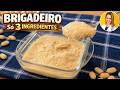 Só 3 INGREDIENTES E 3 MIN Brigadeiro De Paçoca SEM AÇÚCAR E MANTEIGA Fácil Rápido E Delicioso