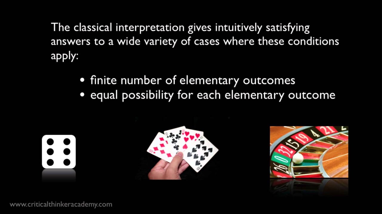 Probability: The Classical Interpretation