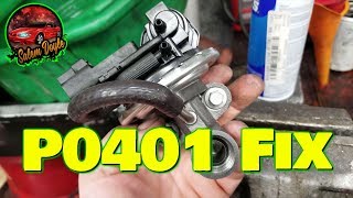 P0401 EGR Flow code Diagnosis and Repair ( Ford F150 )