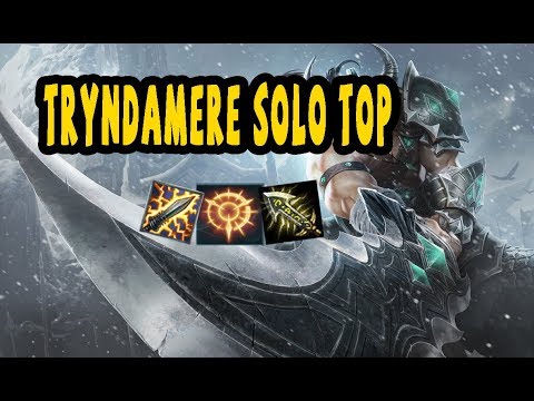 Tryndamere vs Riven top, Guide Tryndamere Rune Season 8, 100% Critical