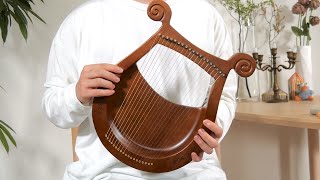 nah i was looking away for a second man i thought it was someone dying in the bathroom ;_; but this was cool asf - How Can I Play This harp...Guitar??
