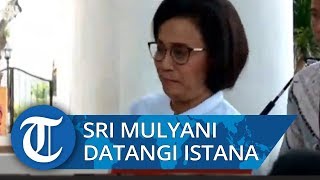 Menjadi Calon Menteri Kabinet Kerja Jilid II, Sri Mulyani Sambangi Istana Negara