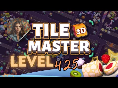 Tile Master 3D - Triple Match Level 425